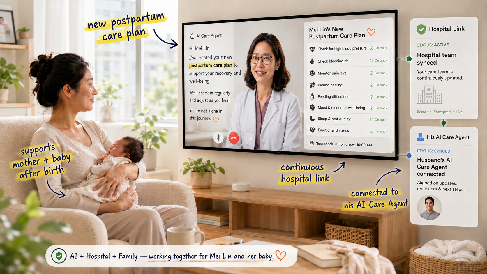 Future care vision: postpartum as a new care chapter